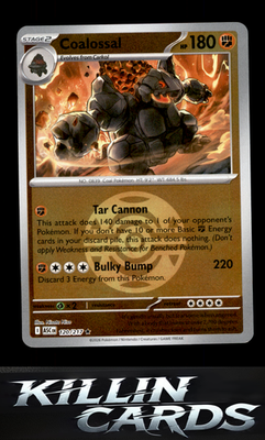 Reverse Holofoil Coalossal (Dusk Ball) 120/217 Pokemon Rare ME: Ascended Heroes