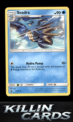 Seadra 17/70 Pokemon Uncommon Dragon Majesty Card NM