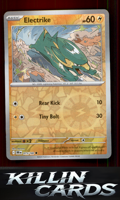 Reverse Holofoil Electrike - 075/182 075/182 Pokemon Common SV10: Destined Rival