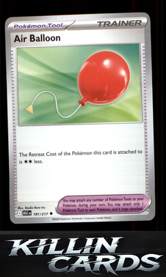 Air Balloon 181/217 Pokemon Uncommon ME: Ascended Heroes Card NM