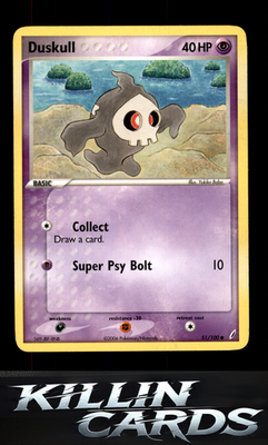 Duskull 51/100 Pokemon Common Crystal Guardians Card LP