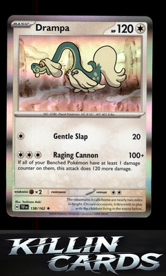 Drampa - 138/162 138/162 Pokemon Rare SV05: Temporal Forces Card NM