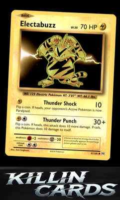 Electabuzz 41/108 Pokemon Common XY - Evolutions Card LP