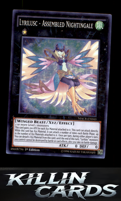1st Edition Lyrilusc - Assembled Nightingale MACR-EN043 YuGiOh Super Rare Maximu