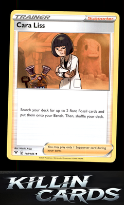 Cara Liss 149/185 Pokemon Uncommon SWSH04: Vivid Voltage Card NM
