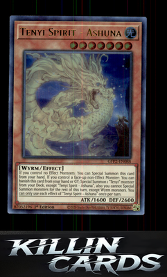1st Edition Tenyi Spirit - Ashuna GFP2-EN088 YuGiOh Ultra Rare Ghosts From the P