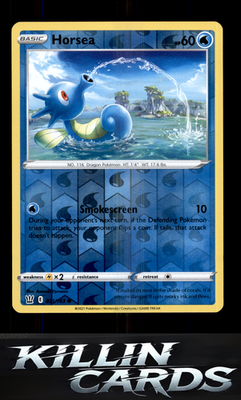 Reverse Holofoil Horsea 031/163 Pokemon Common SWSH05: Battle Styles Card NM