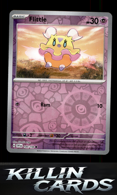Reverse Holofoil Flittle - 100/198 100/198 Pokemon Common SV01: Scarlet & Violet
