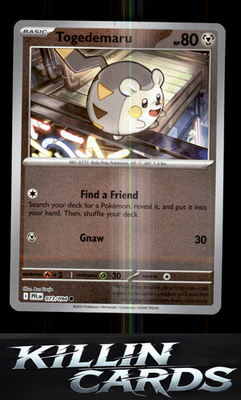 Reverse Holofoil Togedemaru - 073/094 073/094 Pokemon Common ME02: Phantasmal Fl