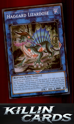 Haggard Lizardose OP28-EN009 YuGiOh Super Rare OTS Tournament Pack 28 Card NM