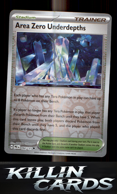 Area Zero Underdepths 094/131 Pokemon Uncommon SV: Prismatic Evolutions Card NM