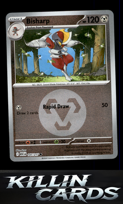 Reverse Holofoil Bisharp (Quick Ball) 147/217 Pokemon Common ME: Ascended Heroes