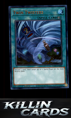 1st Edition Twin Twisters RA02-EN060 YuGiOh Super Rare 25th Anniversary Rarity C