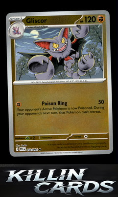 Reverse Holofoil Gliscor 050/094 Pokemon Uncommon ME02: Phantasmal Flames Card N