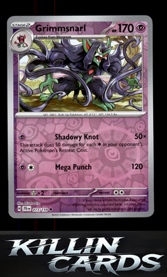 Reverse Holofoil Grimmsnarl 073/159 Pokemon Uncommon SV09: Journey Together Card