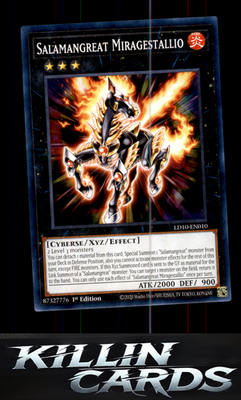 1st Edition Salamangreat Miragestallio LD10-EN010 YuGiOh Common Legendary Duelis