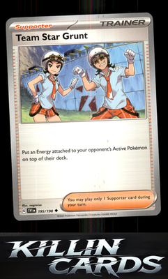 Team Star Grunt - 195/198 195/198 Pokemon Uncommon SV01: Scarlet & Violet Base S