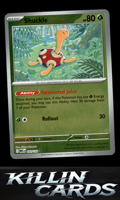 Reverse Holofoil Shuckle - 011/132 011/132 Pokemon Uncommon ME01: Mega Evolution
