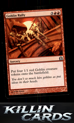 Goblin Rally 95 Magic U Return to Ravnica Card NM
