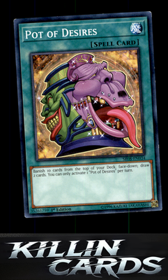 1st Edition Pot of Desires SR08-EN034 YuGiOh Common Structure Deck: Order of the