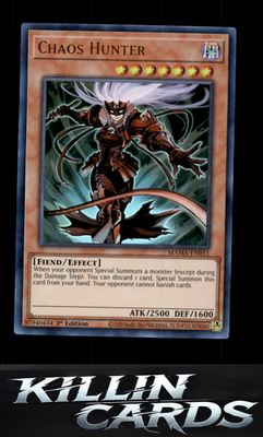 Chaos Hunter MAMA-EN051 YuGiOh Ultra Rare Magnificent Mavens Card NM