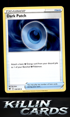 Dark Patch 139/189 Pokemon Uncommon SWSH10: Astral Radiance Card LP