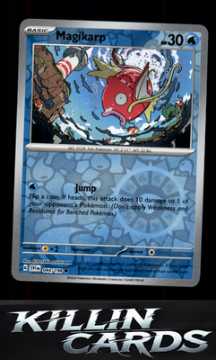 Reverse Holofoil Magikarp 044/198 Pokemon Common SV01: Scarlet & Violet Base Set