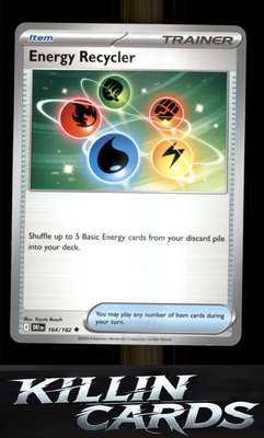 Energy Recycler 164/182 Pokemon Uncommon SV10: Destined Rivals Card NM