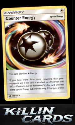 Counter Energy 100/111 Pokemon Uncommon SM - Crimson Invasion Card LP