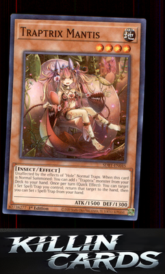 1st Edition Traptrix Mantis SDBT-EN045 YuGiOh Common Structure Deck: Beware of T