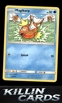 Magikarp 15/68 Pokemon Common Hidden Fates Card NM