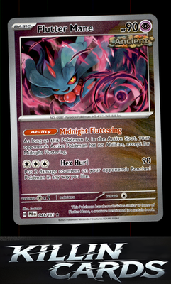 Reverse Holofoil Flutter Mane 043/131 Pokemon Rare SV: Prismatic Evolutions Card