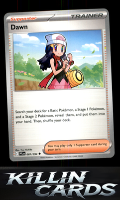 Dawn 087/094 Pokemon Uncommon ME02: Phantasmal Flames Card NM