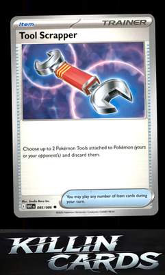 Tool Scrapper 085/086 Pokemon Uncommon SV: White Flare Card NM