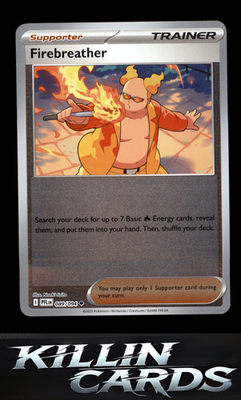 Reverse Holofoil Firebreather - 089/094 089/094 Pokemon Uncommon ME02: Phantasma