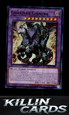 1st Edition Guardian Chimera (Secret Rare) RA02-EN023 YuGiOh Secret Rare 25th An