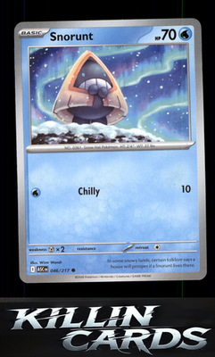 Snorunt - 046/217 046/217 Pokemon Common ME: Ascended Heroes Card NM