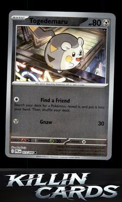 Reverse Holofoil Togedemaru - 073/094 073/094 Pokemon Common ME02: Phantasmal Fl
