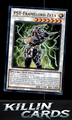 1st Edition PSY-Framelord Zeta MGED-EN075 YuGiOh Rare Maximum Gold: El Dorado Ca