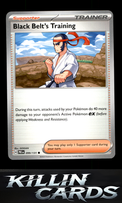 Black Belt's Training - 099/131 099/131 Pokemon Common SV: Prismatic Evolutions
