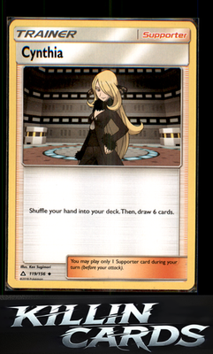 Cynthia 119/156 Pokemon Uncommon SM - Ultra Prism Card NM
