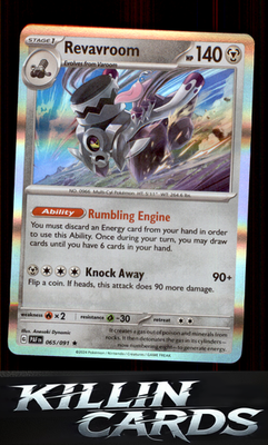 Revavroom - 065/091 065/091 Pokemon Rare SV: Paldean Fates Card NM