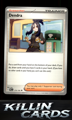 Dendra - 179/193 179/193 Pokemon Uncommon SV02: Paldea Evolved Card NM