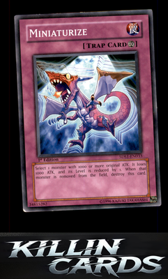 1st Edition Miniaturize 5DS1-EN033 YuGiOh Common 5D's 2008 Starter Deck Card NM