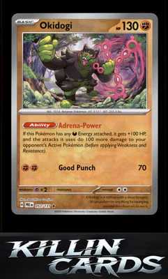 Okidogi (Poke Ball Pattern) 057/131 Pokemon Rare SV: Prismatic Evolutions Card N