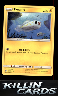 Tynamo (63) 63/236 Pokemon Common SM - Unified Minds Card NM