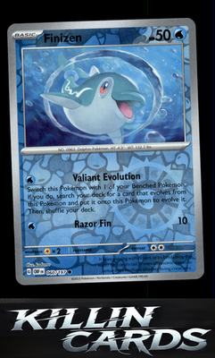 Reverse Holofoil Finizen 60/197 060/197 Pokemon Common SV03: Obsidian Flames Car