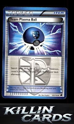 Team Plasma Ball (Team Plasma) 105/116 Pokemon Uncommon Plasma Freeze Card LP