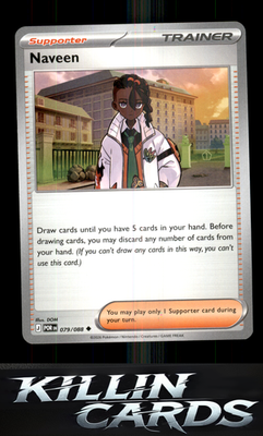 Naveen - 079/088 079/088 Pokemon Uncommon ME03: Perfect Order Card NM