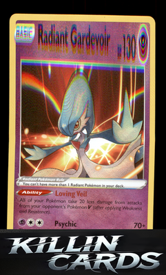 Gardevoir 069/195 Pokemon Rare SWSH12: Silver Tempest Card NM